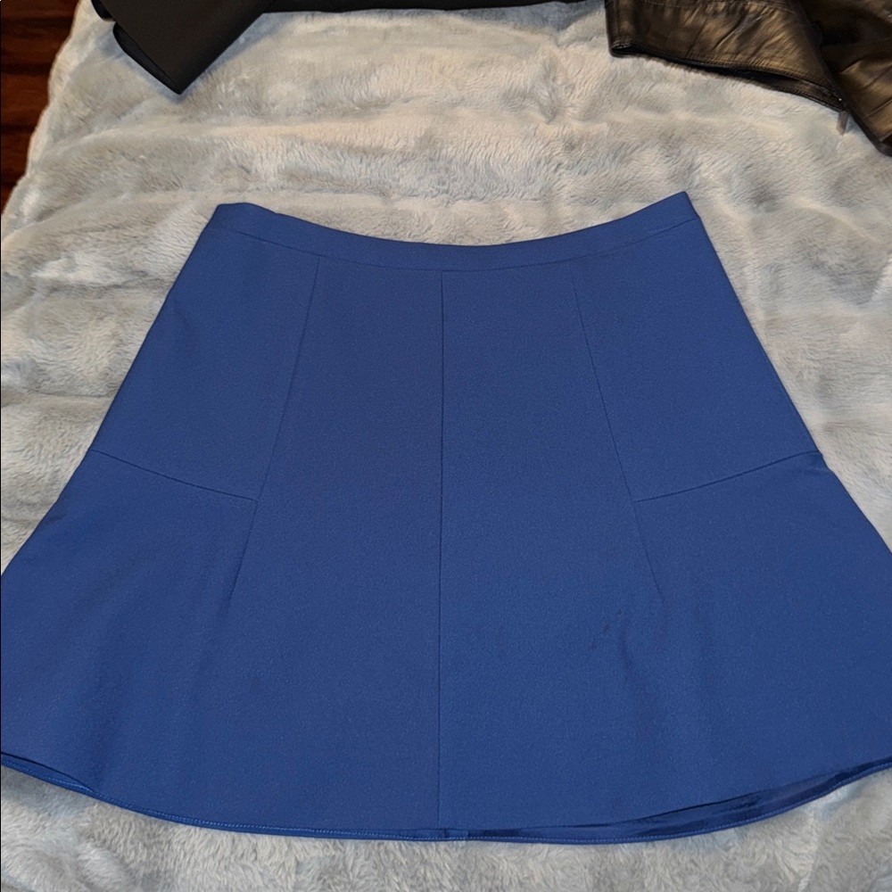 J. Crew Women's Mini Skirt in Deep Blue